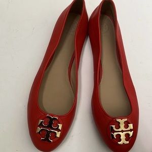 Brand new Tory Burch ballet flats - size 11 in red